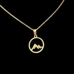🆕 Gold Necklace Golden Mtn Ascent